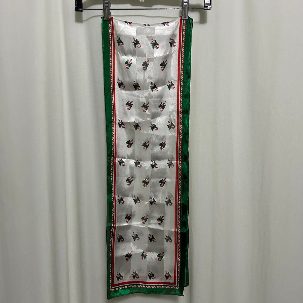 Candy Cane Polyester Scarf 5x59